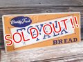 dp-170403-02 TOWN TALK BREAD / 1956 Metal Sign