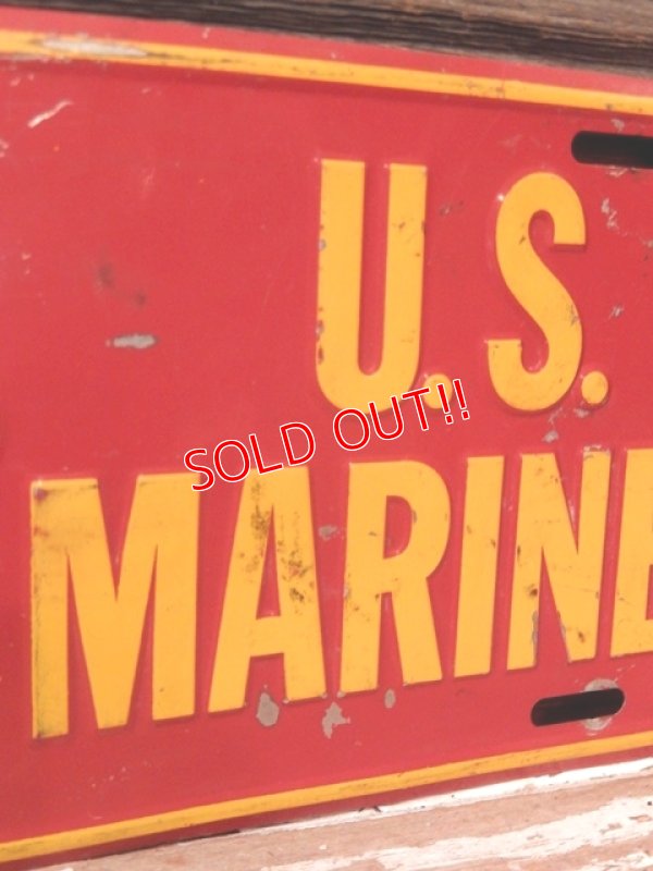 画像3: dp-170403-03 U.S.MARINES 1980's〜Lisence Plate