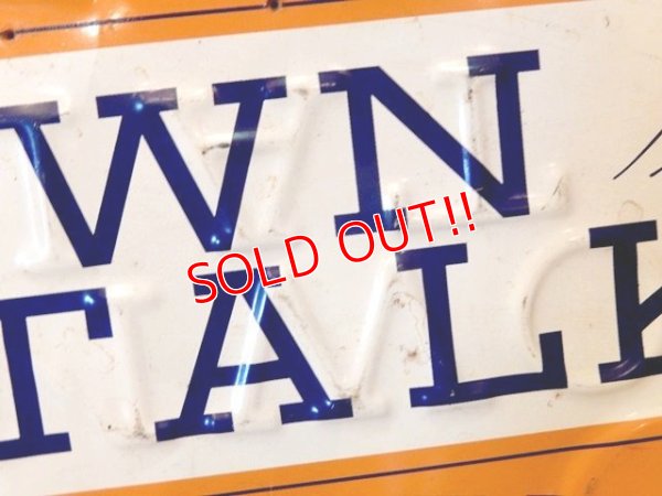 画像3: dp-170403-02 TOWN TALK BREAD / 1956 Metal Sign