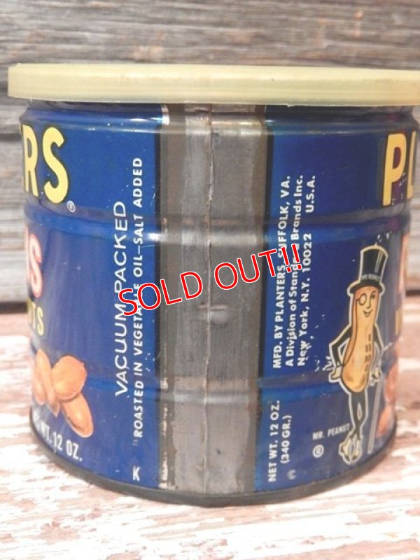 画像4: dp-170404-03 Planters / Mr.Peanuts 1960's REDSKINS Virginia Peanut Tin Can