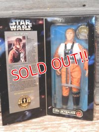 ct-170501-34 STAR WARS / Kenner 1996 Luke Skywalker X-wing Gear 12" Figure