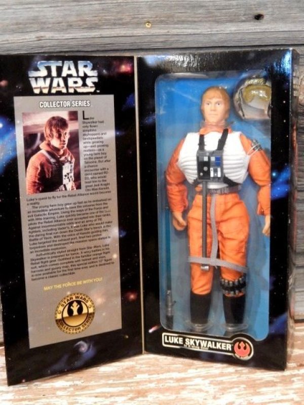 画像1: ct-170501-34 STAR WARS / Kenner 1996 Luke Skywalker X-wing Gear 12" Figure