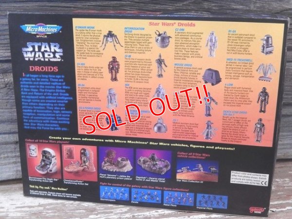 画像6: ct-170501-44 STAR WARS / Galoob 1995 Micro Machines "DROIDS"