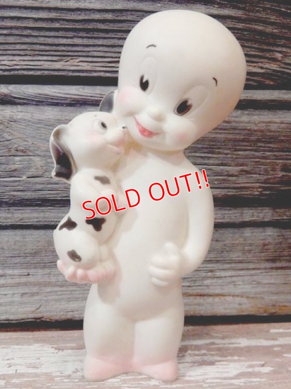 画像1: ct-170404-08 Casper with Puppy / 1950's-1960's Rubber Doll