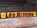 画像1: dp-170404-05 Lee Riders / 1940's-1950's Sign (1)