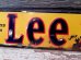 画像2: dp-170404-05 Lee Riders / 1940's-1950's Sign (2)