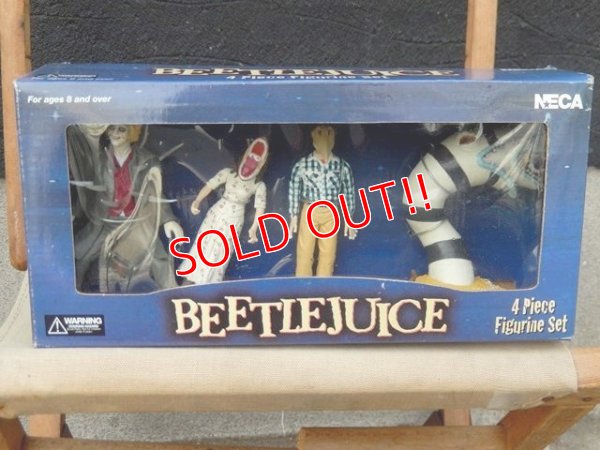 画像1: ct-170501-13 Beetlejuice / Neca 2001 4 Piece Figurine Set