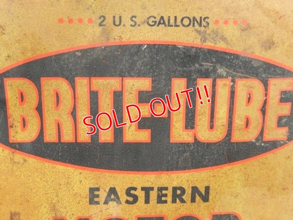 画像2: dp-170422-22 BRITE-LUBE / Vintage Motor Oil Can