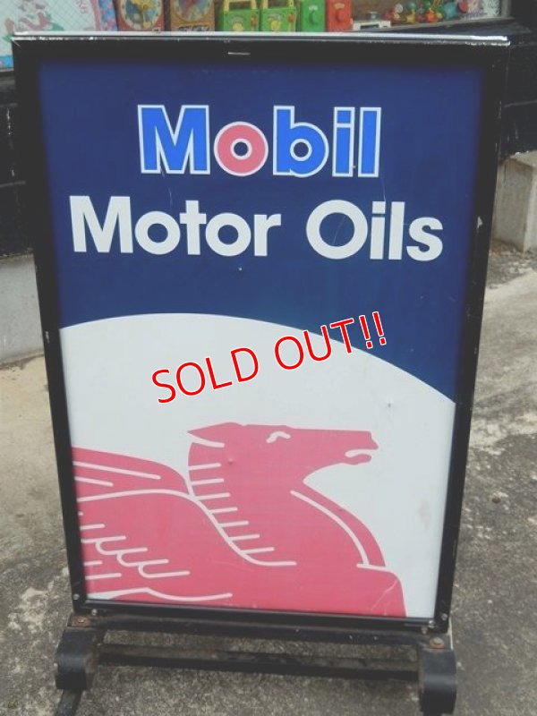 画像2: dp-170422-05 Mobil Motor Oils / 1980's〜Stand Sign
