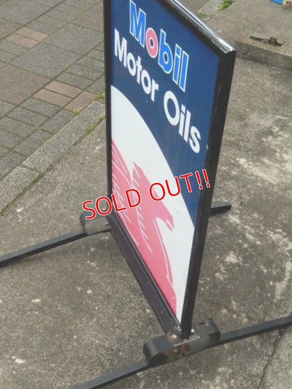 画像13: dp-170422-05 Mobil Motor Oils / 1980's〜Stand Sign