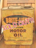 dp-170422-22 BRITE-LUBE / Vintage Motor Oil Can