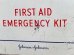 画像2: dp-170422-08 Johnson & Johnson / 60's-70's First Aid Kit Box (2)