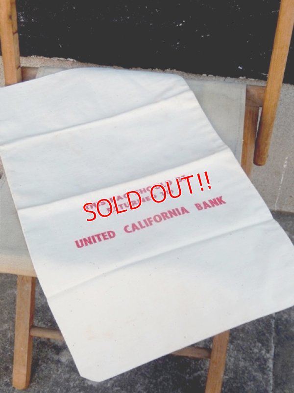 画像1: dp-170422-14 United California Bank Canvas Bag