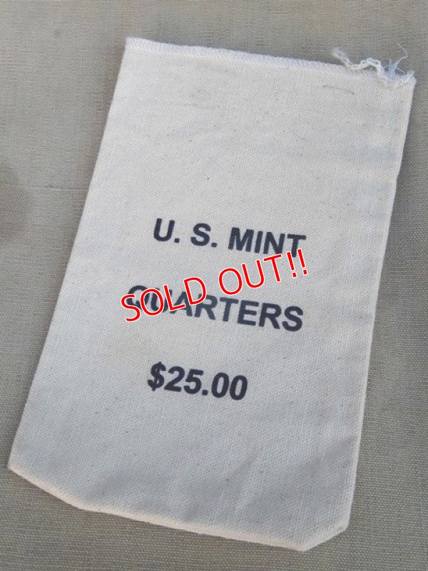 画像1: dp-170422-09 U.S.MINT QUARTERS ＄25.00 Canvas Bag