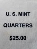 画像2: dp-170422-09 U.S.MINT QUARTERS ＄25.00 Canvas Bag (2)