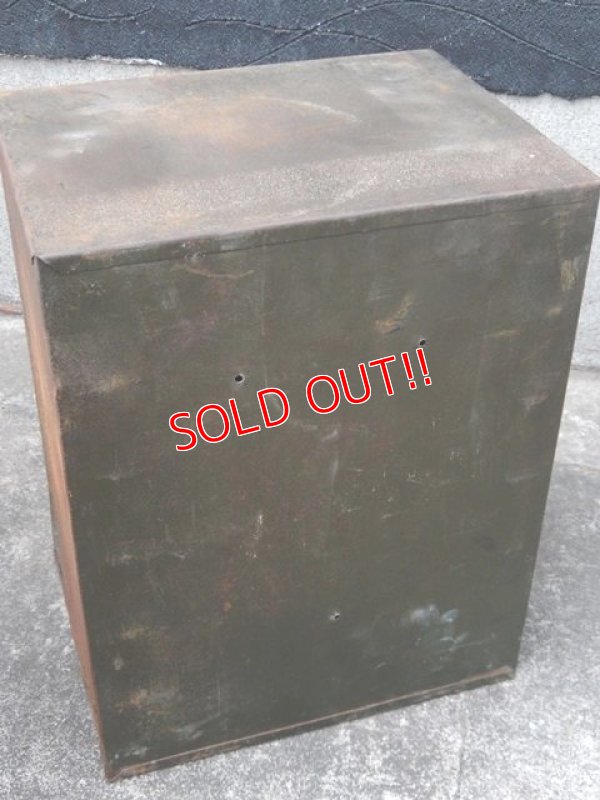 画像11: dp-170422-27 Vintage Metal Parts Cabinet