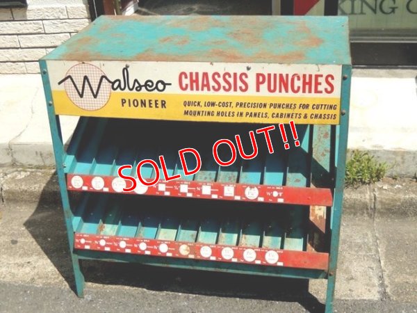 画像1: dp-150805-07 Walseo Chassis Punches Metal Display Rack 