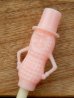 画像1: ct-150526-32 Planters / Mr.Peanut Straw (Pink) (1)