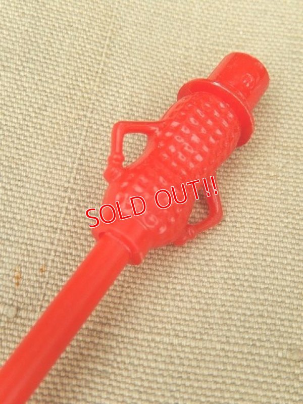 画像2: ct-150526-3 Planters / Mr.Peanut Straw (Red)