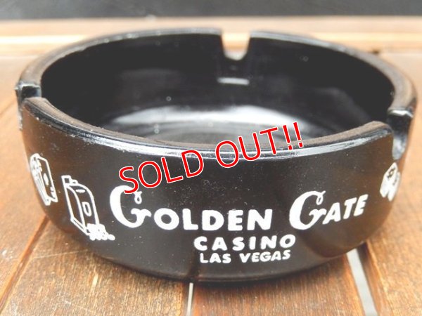 画像1: dp-170301-15 Golden Gate Casino Las Vegas Vintage Ashtray