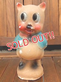 ct-160201-11 1940's Chalk Ware Pig