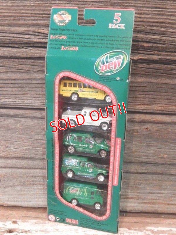 画像6: dp-170404-07 Golden Wheels / Mountain Dew Die Cast Metal Car 5Pack