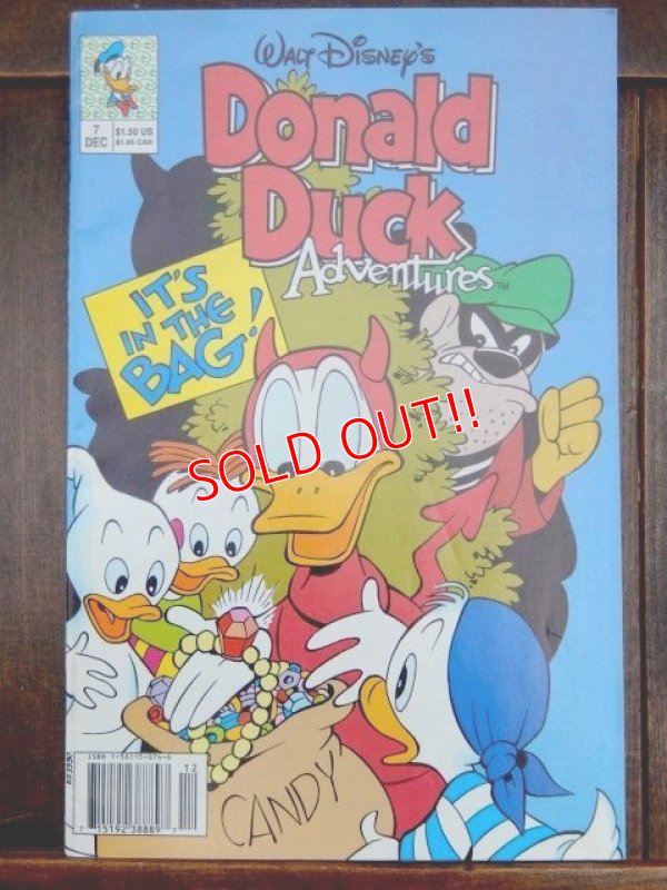 画像1: bk-140723-01 Donald Duck Adventure Comic December 1990
