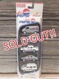 dp-170404-07 Golden Wheels / diet PEPSI Die Cast Metal Car 5Pack