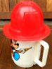 画像5: ct-170511-25 Mickey Mouse & Goofy / Disneyland 1970's Firefighter Plastic Mug