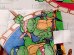 画像9: ct-170511-07 Teenage Mutant Ninja Turtles / 1990's Flat Sheet (Twin size)