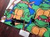 画像8: ct-170511-07 Teenage Mutant Ninja Turtles / 1990's Flat Sheet (Twin size)
