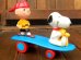 画像1: ct-170511-18 Snoopy & Charlie Brown / AVIVA 1970's Skateboard (1)