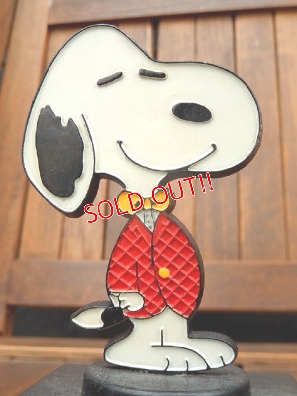 画像2: ct-170511-21 Snoopy / AVIVA 70's Trophy "World's Best Salesman"