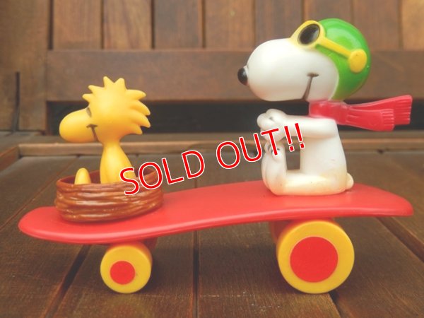 画像5: ct-170511-17 Snoopy & Woodstock / AVIVA 1970's Skateboard