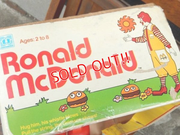 画像14: ct-170511-44 McDonald's / Ronald McDonald Hasbro 1978 Whistle Doll