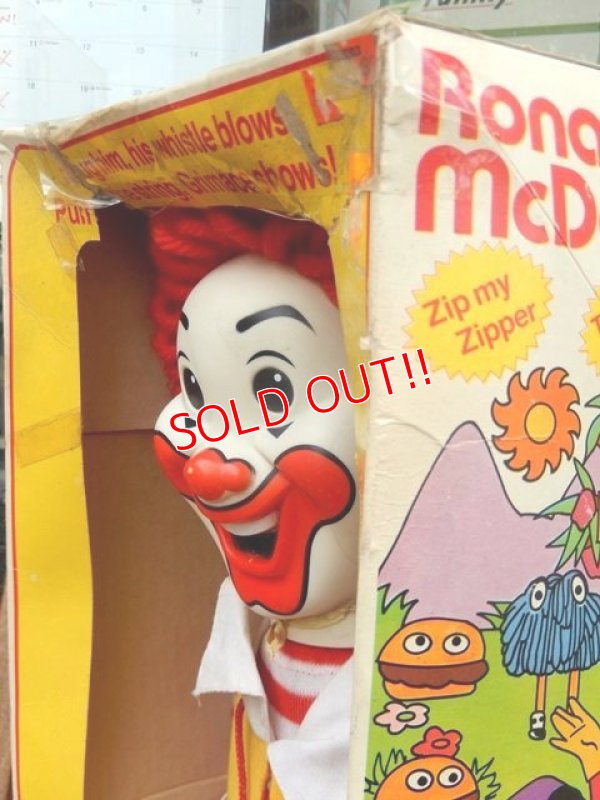 画像3: ct-170511-44 McDonald's / Ronald McDonald Hasbro 1978 Whistle Doll