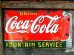 画像2: dp-170511-09 Coca Cola / 1940's-1950’s Sign (2)