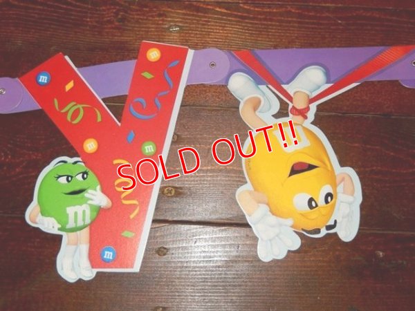 画像7: ct-140429-39 Mars / m&m's 2000's HAPPY BIRTHDAY Garland