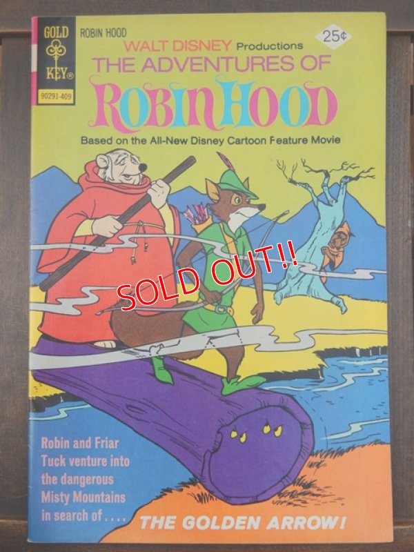 画像1: bk-170511-01 Robin Hood / GOLD KEY 1974 Comic