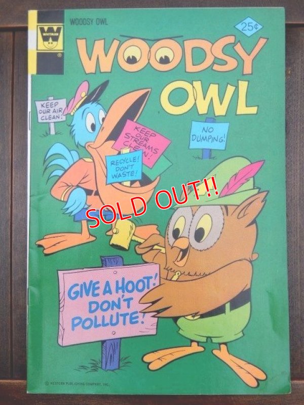 画像1: bk-170511-15 Woodsy Owl / Whitman 1974 Comic