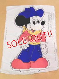 ct-170511-24 Mickey Mouse / 1970's Pillow Doll Kit