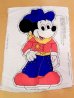 画像1: ct-170511-24 Mickey Mouse / 1970's Pillow Doll Kit (1)