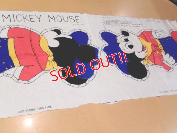 画像10: ct-170511-24 Mickey Mouse / 1970's Pillow Doll Kit