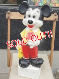 ct-170511-16 Mickey Mouse / Transogram 1968-1971 Coin Bank