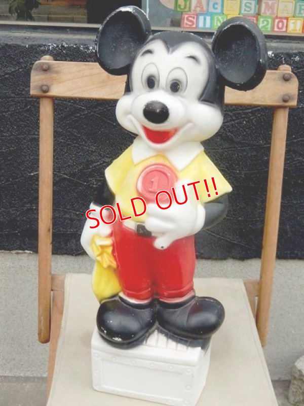 画像1: ct-170511-16 Mickey Mouse / Transogram 1968-1971 Coin Bank