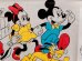 画像2: ct-150712-08 Disney Characters 1970's Vinyl Table Sheet (2)