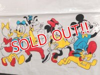 ct-150712-08 Disney Characters 1970's Vinyl Table Sheet