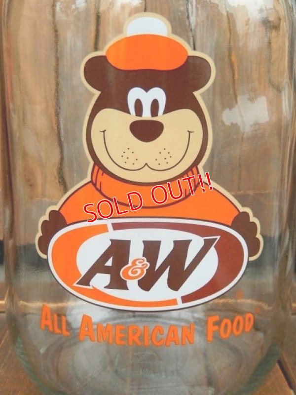 画像2: ct-170511-01 A&W / Root Beer 2000's Half Gallon Bottle