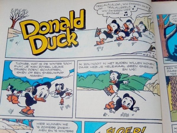 画像2: bk-170511-02 Donald Duck /  1970's Belgium Comic