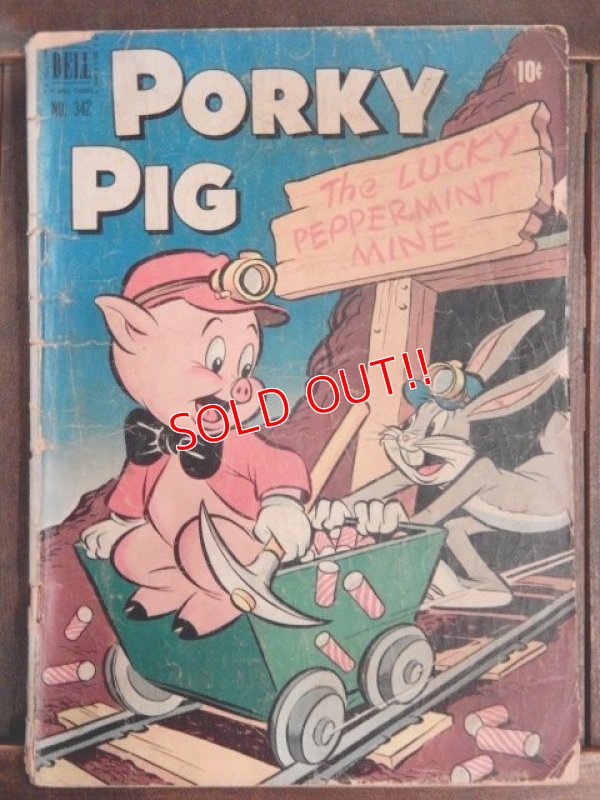 画像1: bk-140114-14 Porky Pig / DELL 1950's Comic